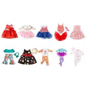 ZQDOLL 18-inch doll skirts offer mix-and-match options for stylish play.