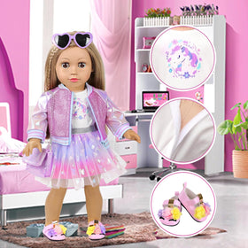 ZQDOLL eyeshadow palette enables colorful, imaginative makeovers without mess.