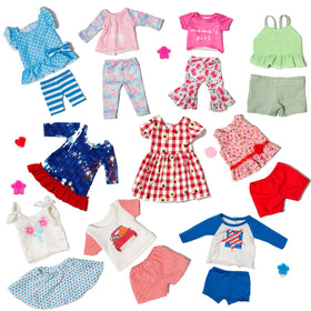 ZQDOLL complete outfits showcase diverse styles for pretend occasions