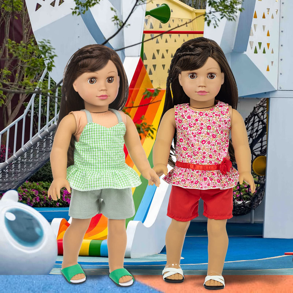 ZQDOLL 18-inch doll clothes set invites imaginative storytelling