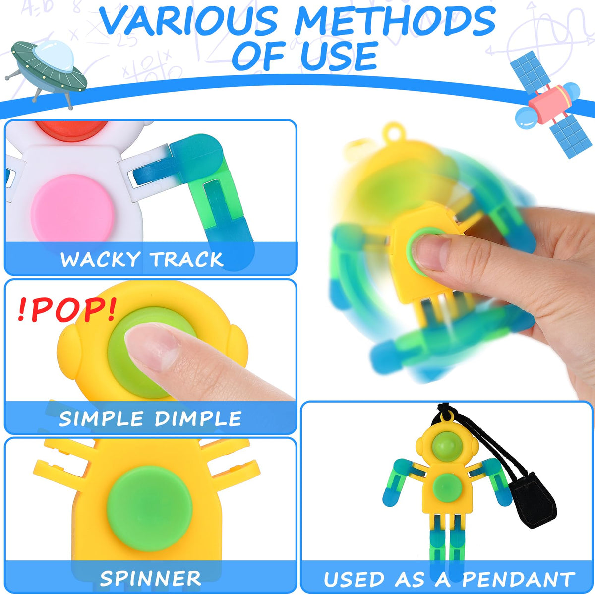 ZQFTZQ luminous fidget toys for classrooms keep kids engaged during lessons.