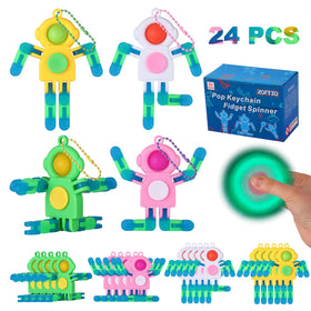 ZQFTZQ 24-piece set is washable and reusable for long-lasting fun.