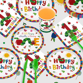 ZQMONTIA hungry bug napkins add a cute touch and quick cleanup.