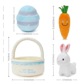 ZRUKXH bunny plush toy for cuddle-friendly play and baby-safe fun