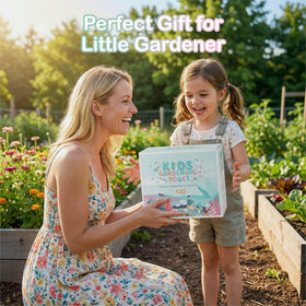 ZRUNBO wooden labels help organize seedlings for kids