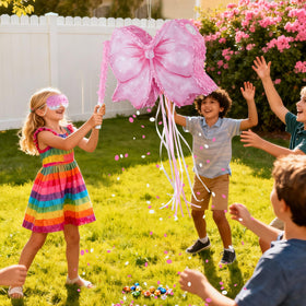 ZRUNBO Pinata size 12.6 x 15.9 inches for varied spaces.