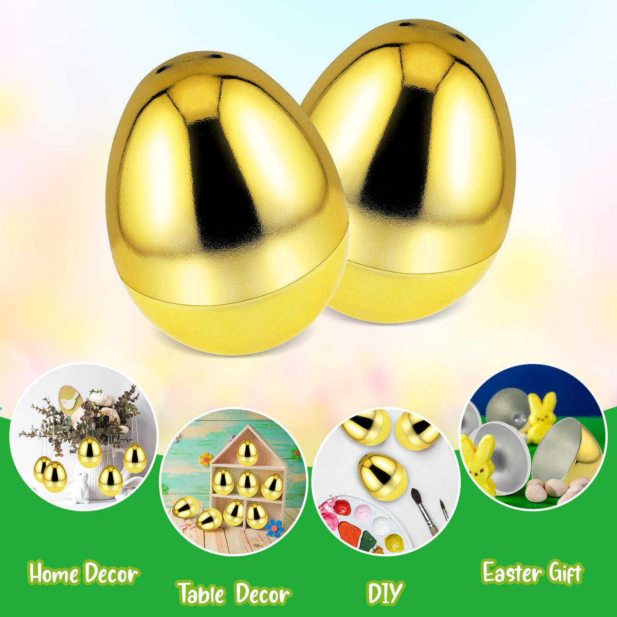 zsccxq Easter eggs for party favors and scavenger hunts