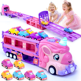 ZSHKG Unicorn Truck foldable transport for imaginative play.