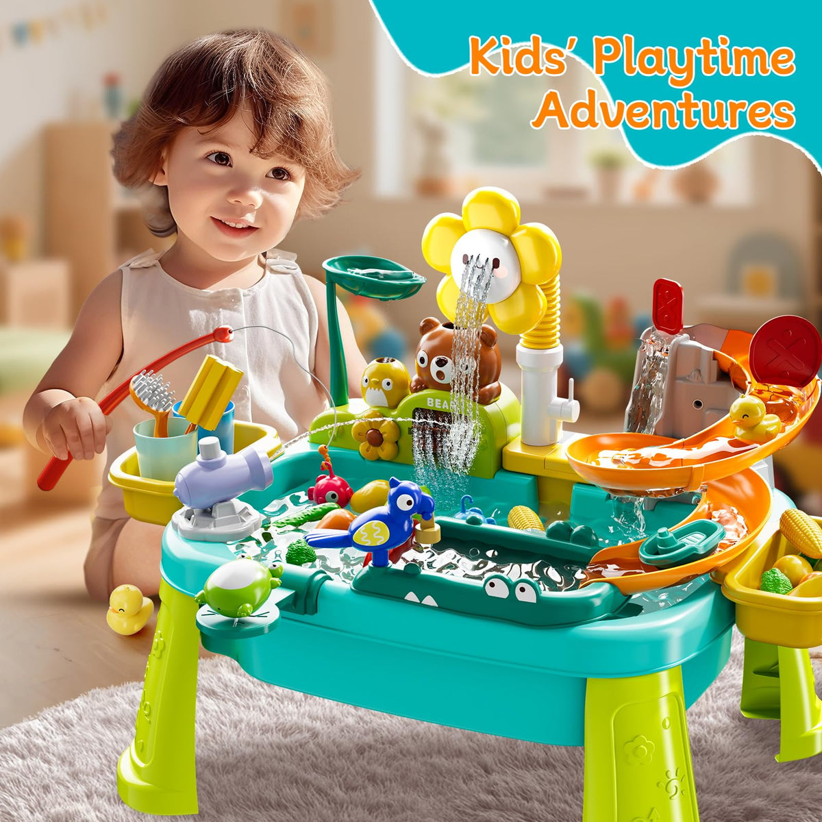 Zsinb detachable legs let kids switch between standing and table play.