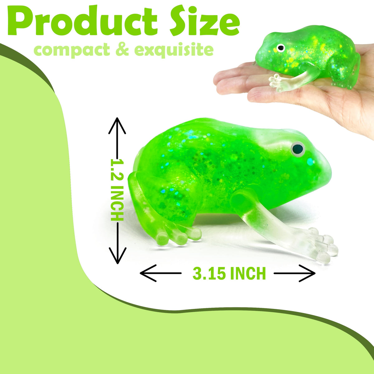 ZTATU frog stress ball pink color for mindful breathing and focus.