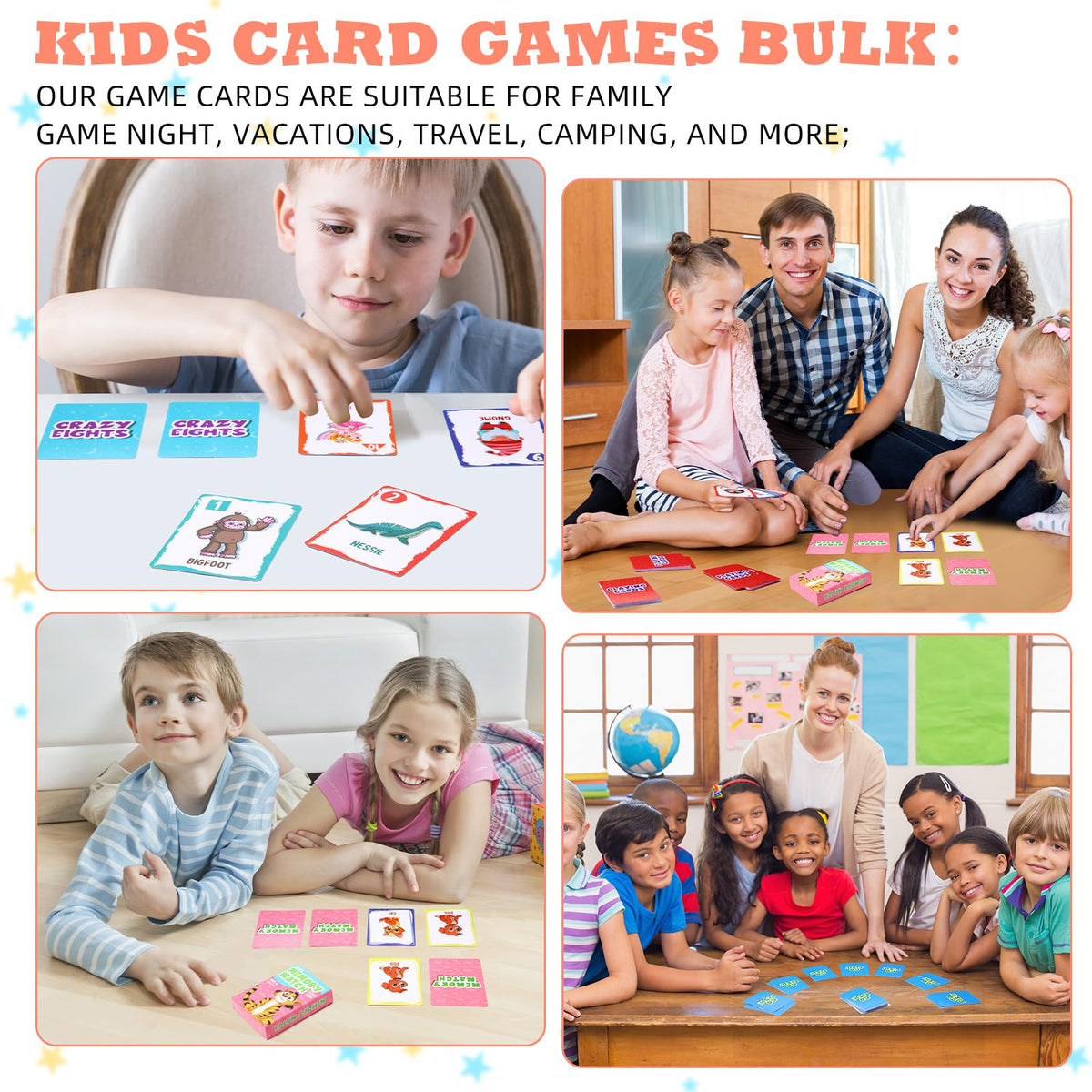 Zubebe slap jack deck: lively game for energetic kids