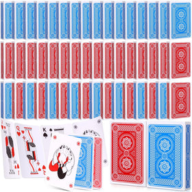 Zubebe blue deck bulk playing cards for colorful group games and easy sharing.