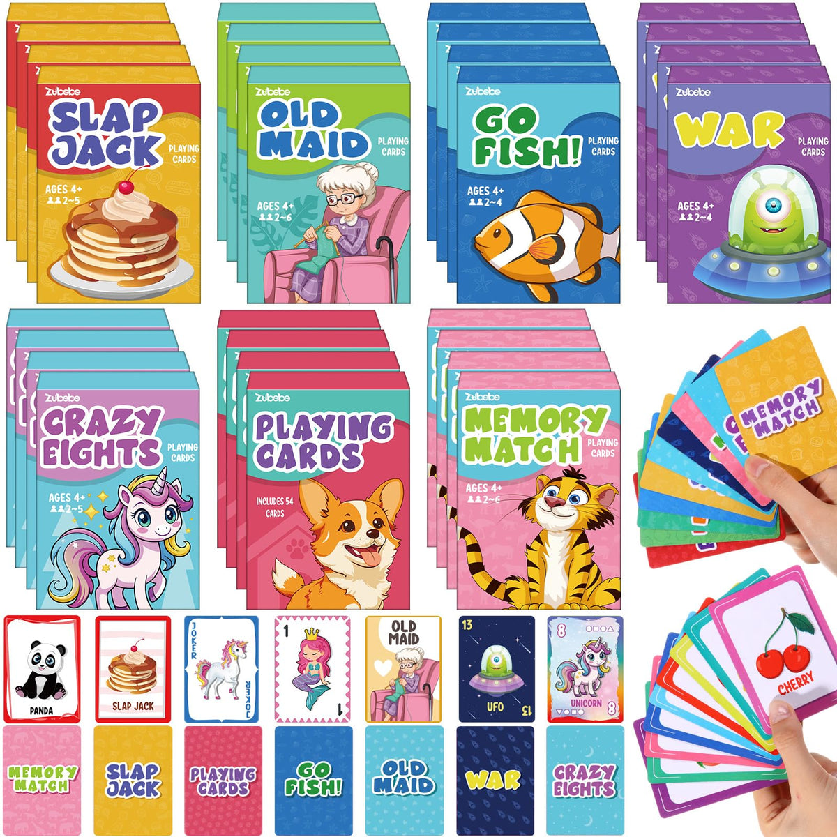 Zubebe-family-game-night-ready-set – perfect for 2–6 players and family bonding