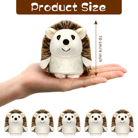 Zubebe hedgehog desk reward item; soft plush and durable.