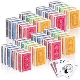 Zubebe hexagram back colorful deck close-up for vibrant party games