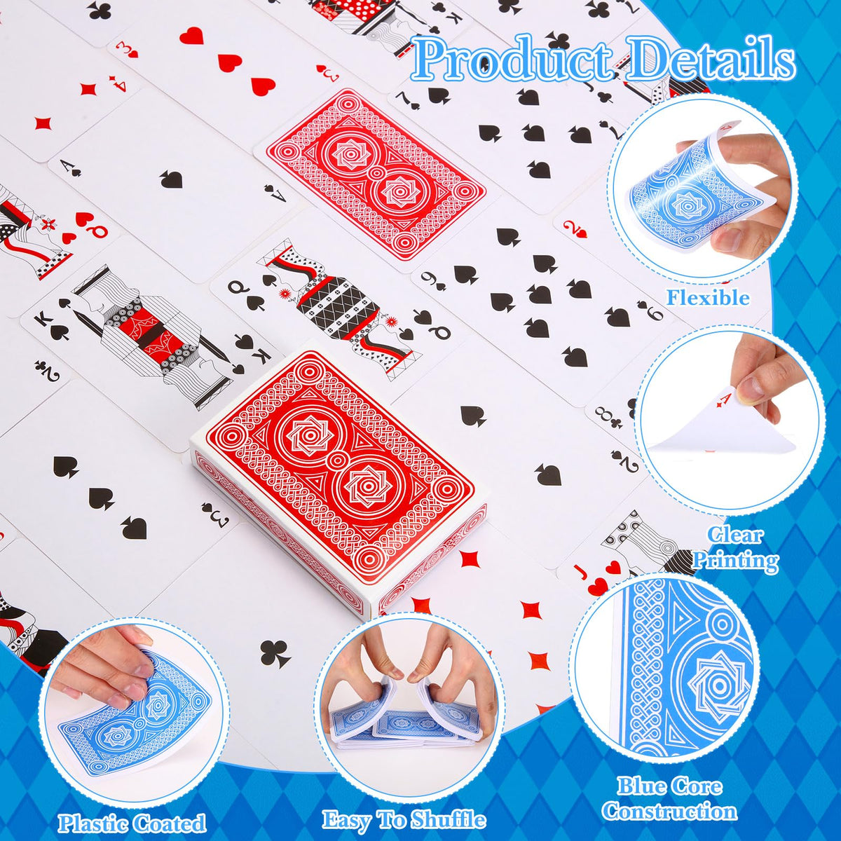 Zubebe mini cards in compact size for travel and on-the-go fun.