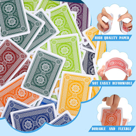 Zubebe poker-size cards 63x88 mm, portable for travel and games