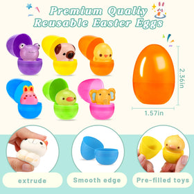 Zunaco Easter egg hunt ready eggs designed for easy distribution