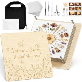 Zunmial flower press eleven-by-eleven boards provide sturdy support for large blooms and even drying.