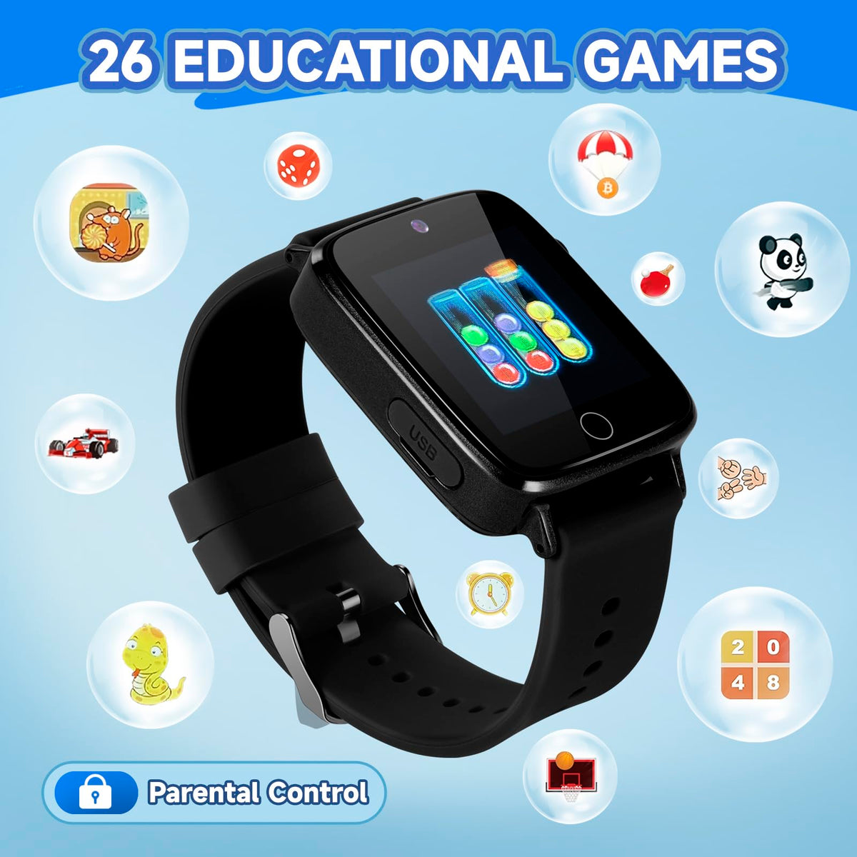 ZUODUN Kids Watch camera shot, capture vivid photos and memories.