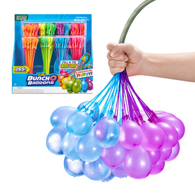 ZURU Bunch O Balloons attached to a hose for effortless filling.