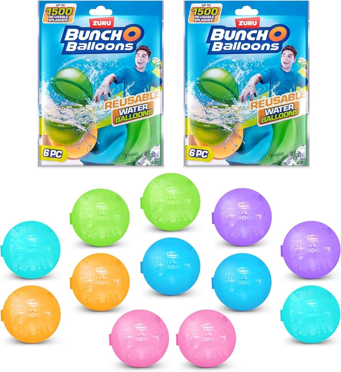 ZURU Bunch O Balloons no-mess setup enables easy cleanup after play.