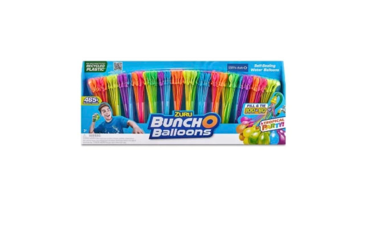 ZURU Bunch O Balloons rapid-fill tubes enable quick setup for outdoor fun.