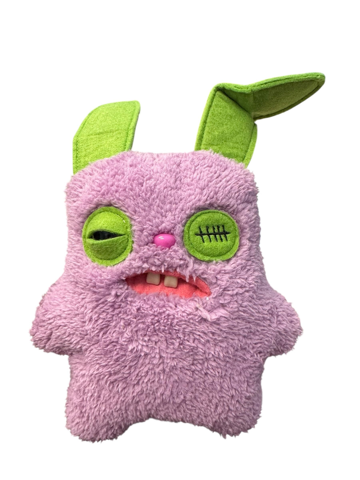 ZURU Fuggler Annoyed Alien three-eyed edition is eye-catching on a desk.