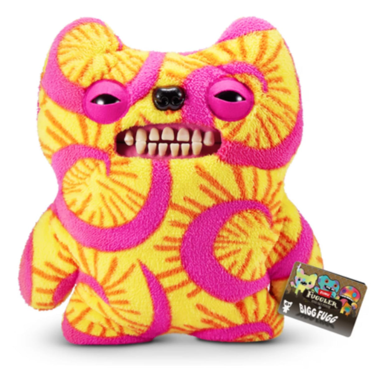 ZURU Fugglers Bigg Fuggs 17-inch front view for display or cozy hugs