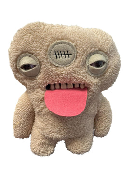 ZURU Fuggler Gaptooth McGoo plush, toothy grin for playful shelf décor.