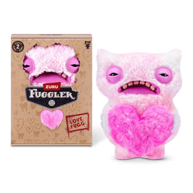 ZURU Love Fuggs S2 Pink plush, ideal cuddle buddy and desk display.