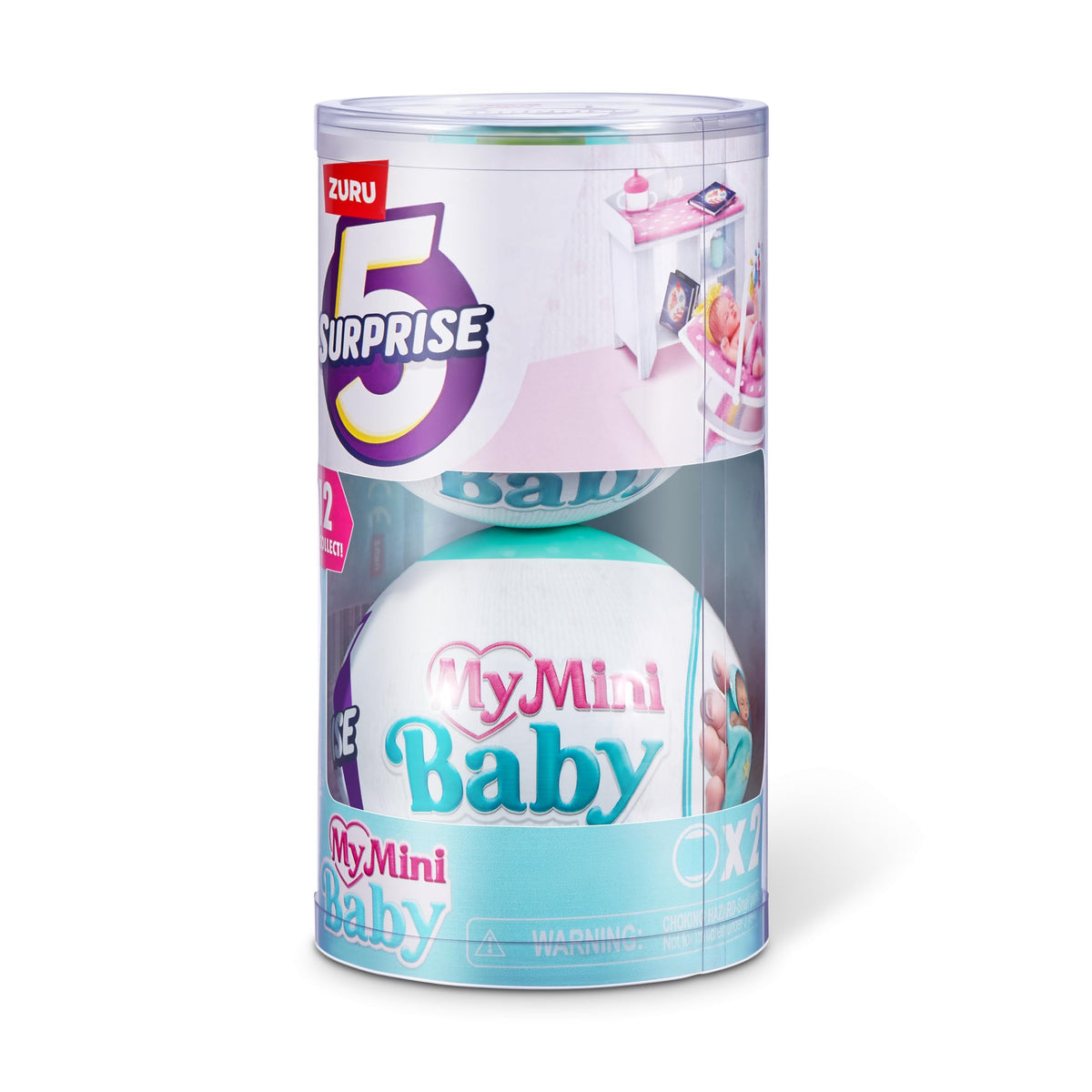 ZURU MY MINI Baby Series 1 ultra-realistic skin textures enhance pretend play.