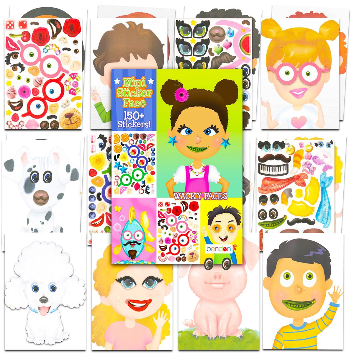 ZURU My Mini Baby stickers pack to customize your baby figures.