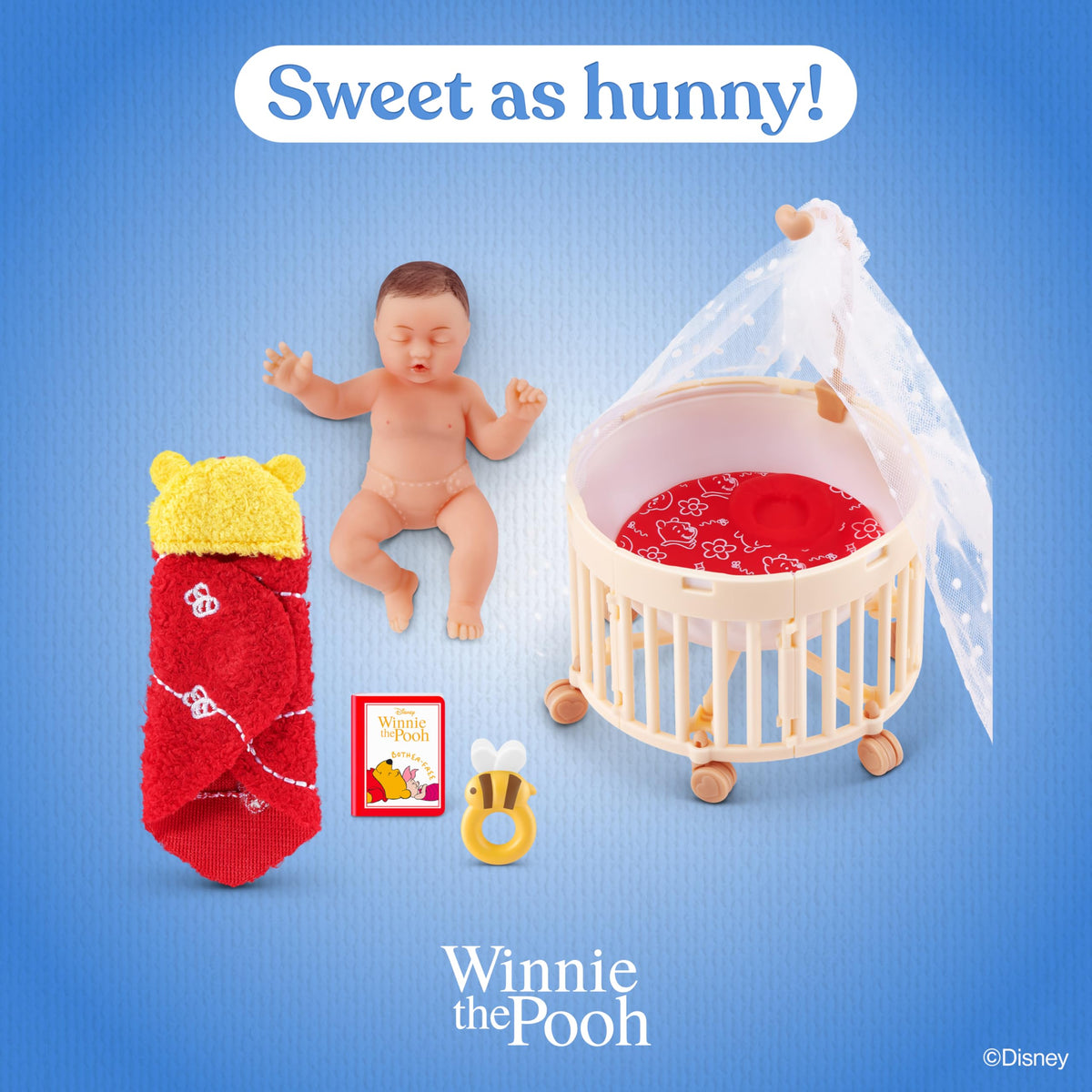 ZURU My Mini Disney Baby mini playset sparks imaginative play sessions.
