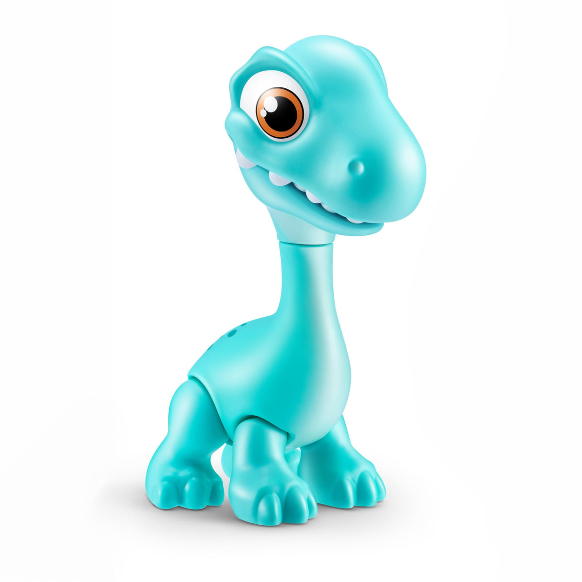 ZURU Smashers Junior Dino Dig Brontosaurus Egg – 25 Surprises, 1kg Dino Dough, 6 Molds