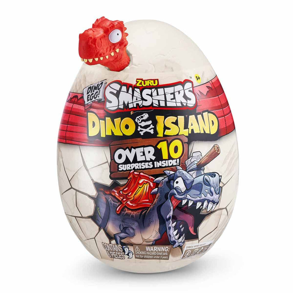 ZURU Smashers Dino Island Egg Series 5 in a PDQ display for easy shopping.