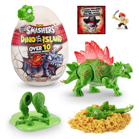 Compact packaging boosts shelf appeal for ZURU Smashers Dino Island Egg Series 5.