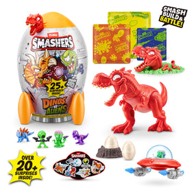 ZURU SMASHERS dino parts hidden under slime encourage hands-on building