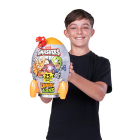 ZURU SMASHERS three dinos expand your prehistoric collection