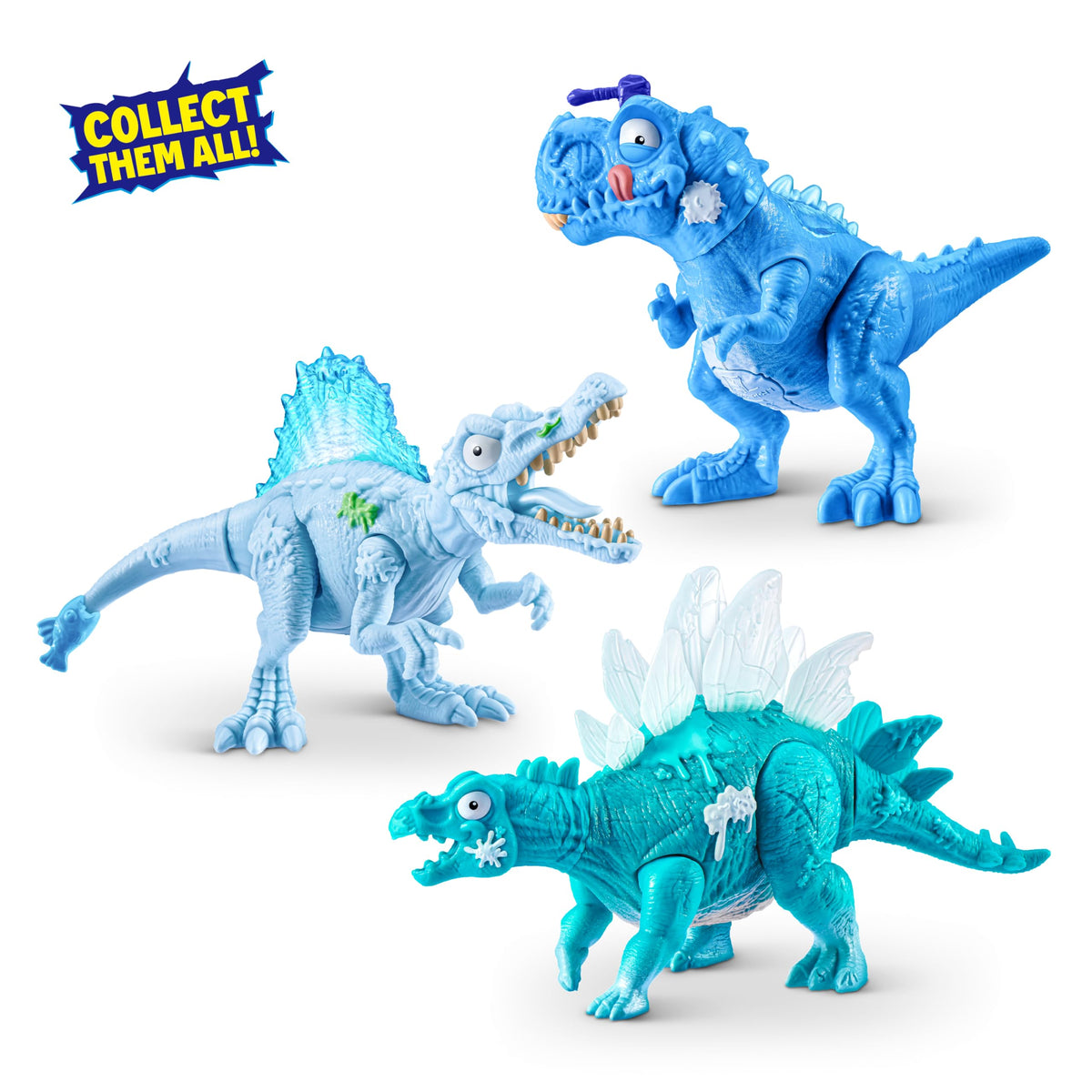 ZURU SMASHERS Ice Age Egg dino-parts assembly promotes hands-on building fun.