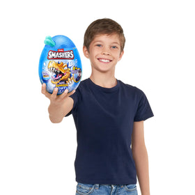 ZURU SMASHERS Ice Age Egg slime digging delivers tactile discovery.