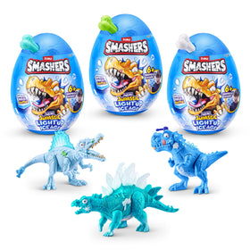 ZURU SMASHERS Ice Age Egg smash reveal, ideal for screen-free indoor play.