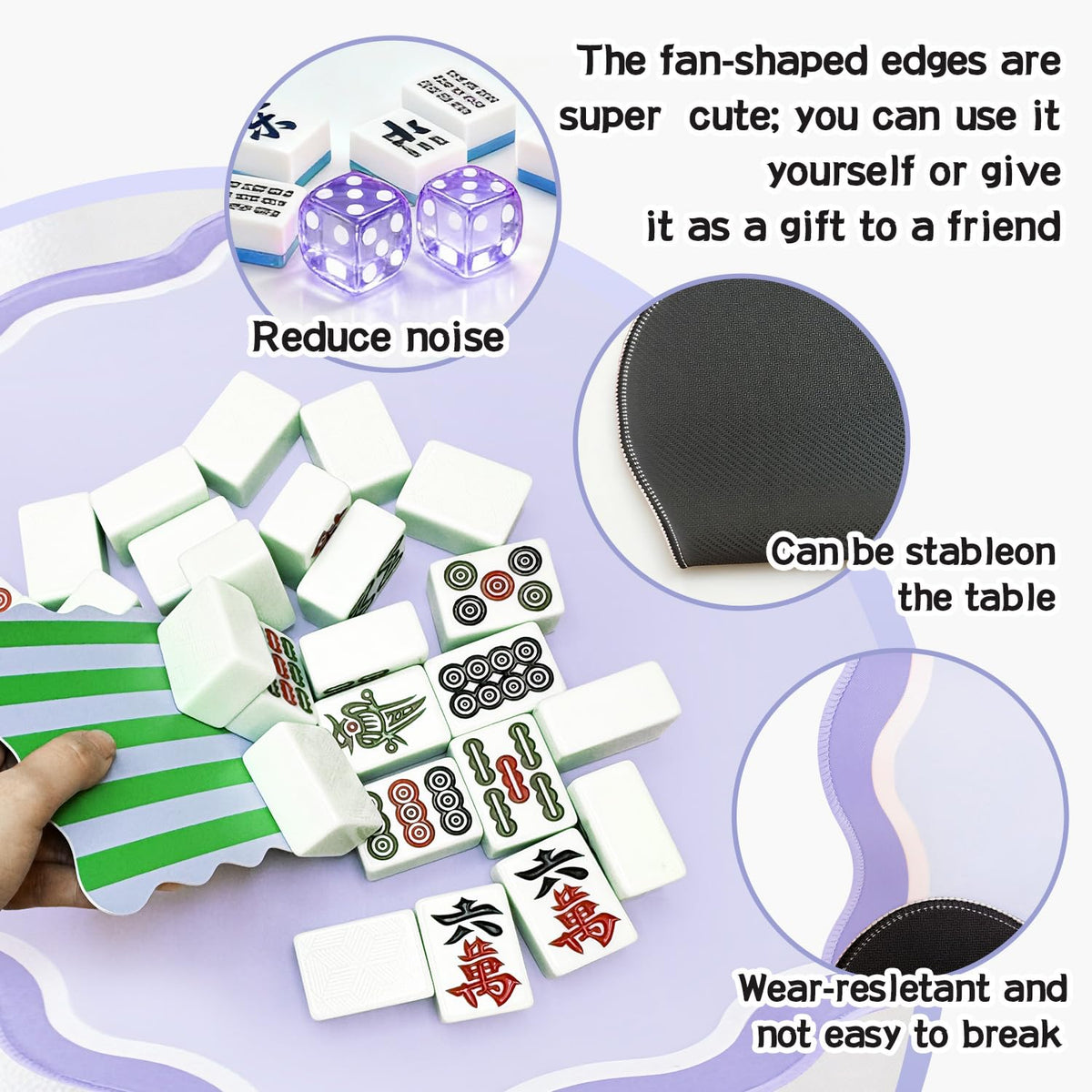 ZWFCGMMBC four Mahjong tile shufflers for quick, consistent shuffles