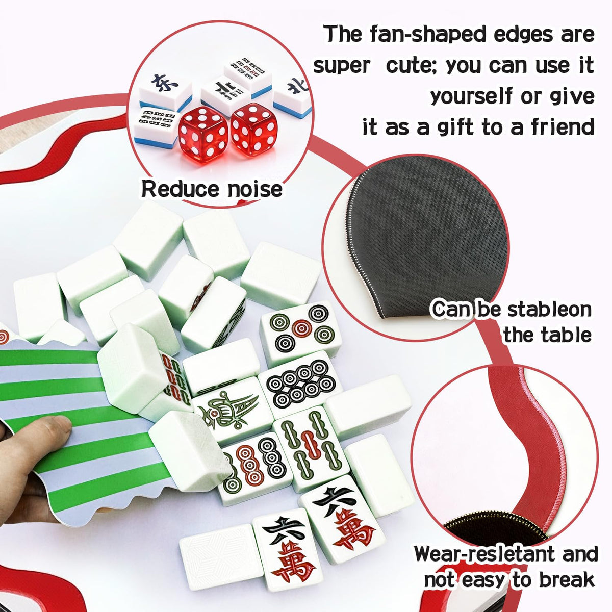 ZWFCGMMBC four shuffle cards included for smooth dealing and rounds.