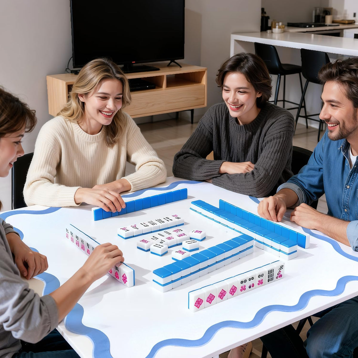ZWFCGMMBC noise-reduction surface minimizes table clatter.