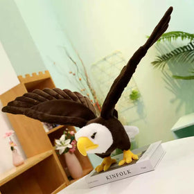 ZWLCWYBDBD child-friendly-plush-eagle suitable for kids' rooms and classroom use.