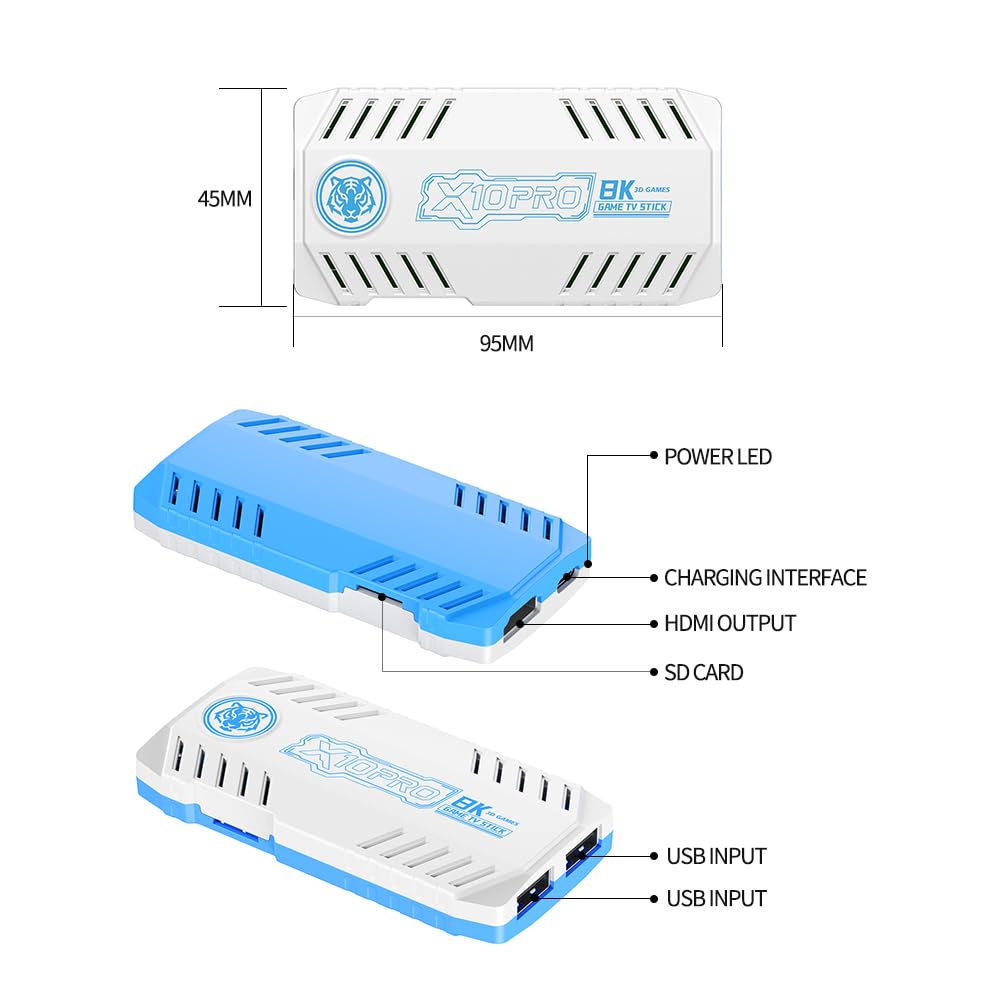 ZWXYVUT X10 PRO family gaming night with easy access