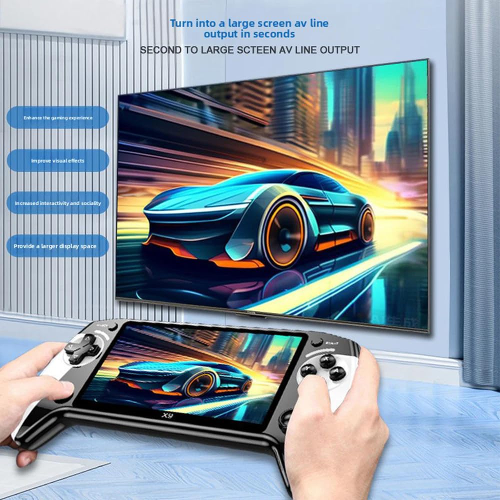 ZWXYVUT X9 1500mAh battery supports 4–6 hours of play