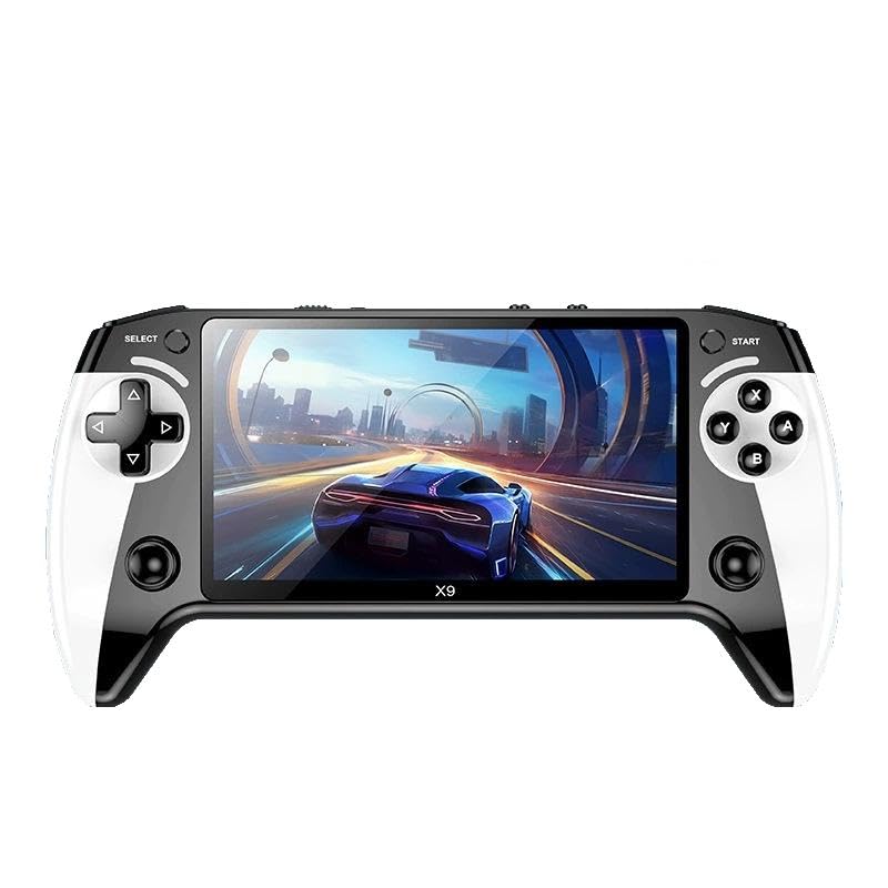 ZWXYVUT X9 retro handheld with a bright 5.5-inch screen for immersive portable gaming