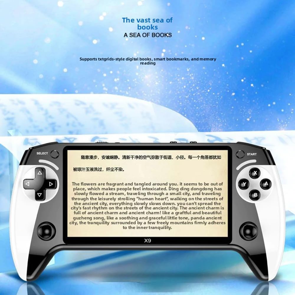 ZWXYVUT X9 TV connection lets you play on a bigger screen